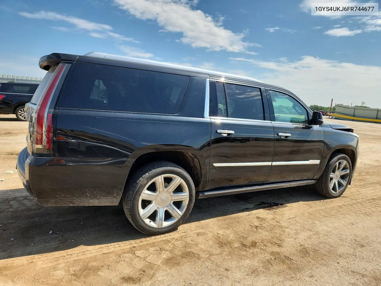 2015 Cadillac Escalade Esv Platinum VIN: 1GYS4UKJ6FR744677 Lot: 60761026