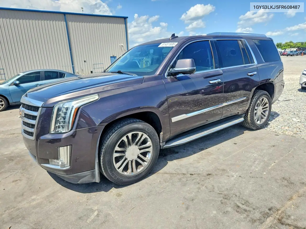 2015 Cadillac Escalade VIN: 1GYS3LKJ5FR608487 Lot: 61481806