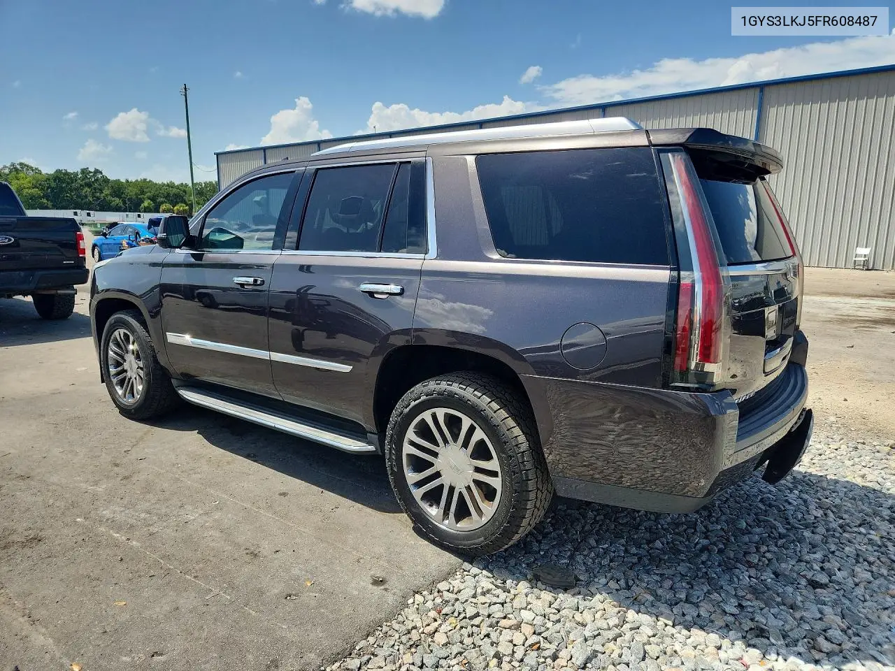 2015 Cadillac Escalade VIN: 1GYS3LKJ5FR608487 Lot: 61481806