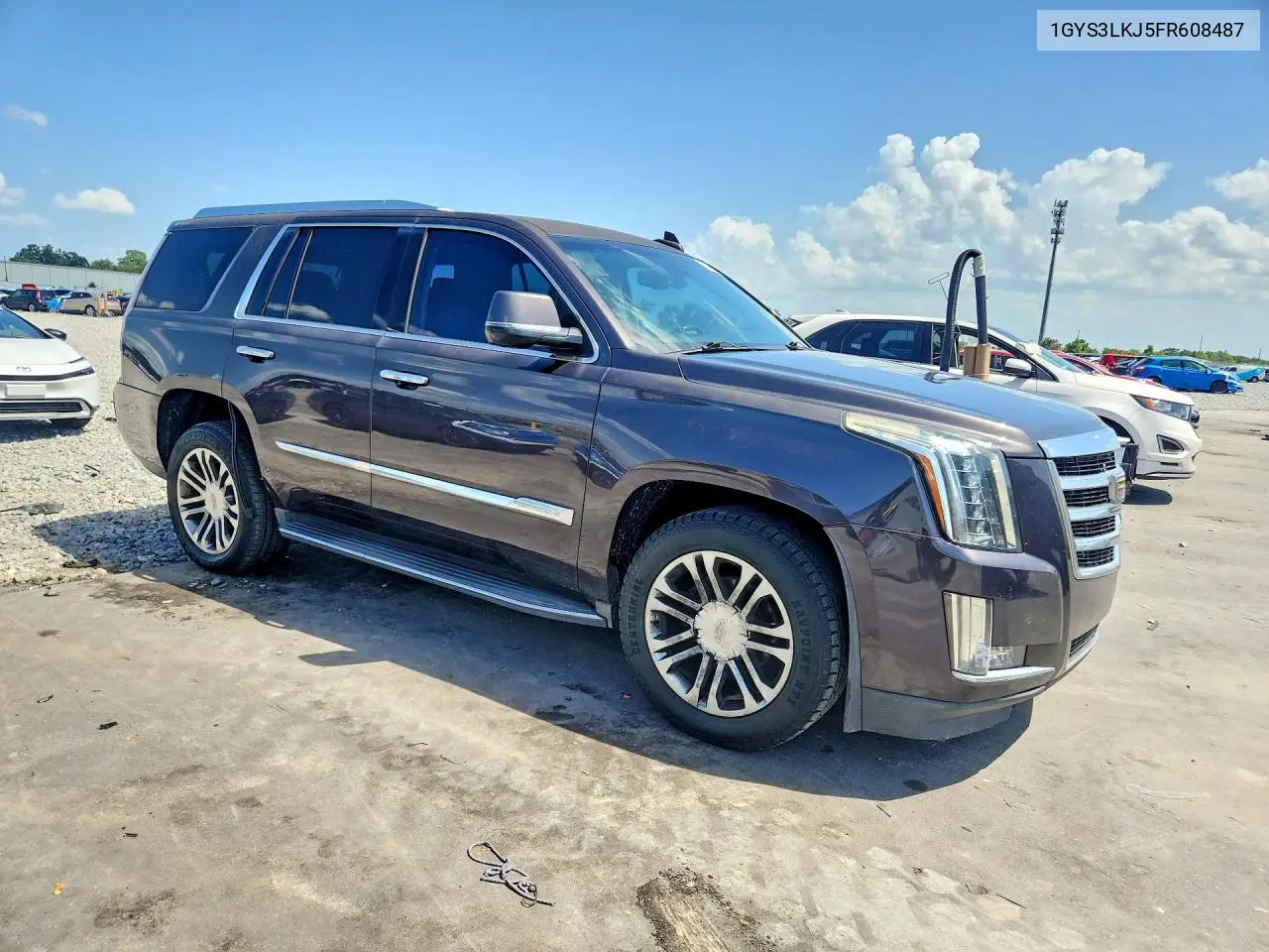 2015 Cadillac Escalade VIN: 1GYS3LKJ5FR608487 Lot: 61481806