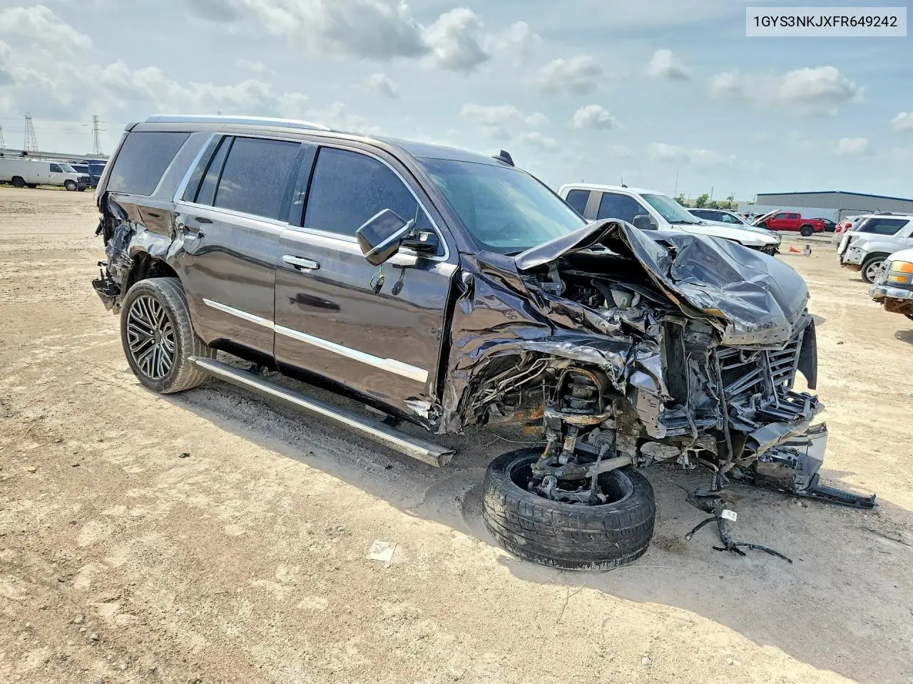 2015 Cadillac Escalade Premium VIN: 1GYS3NKJXFR649242 Lot: 61545186