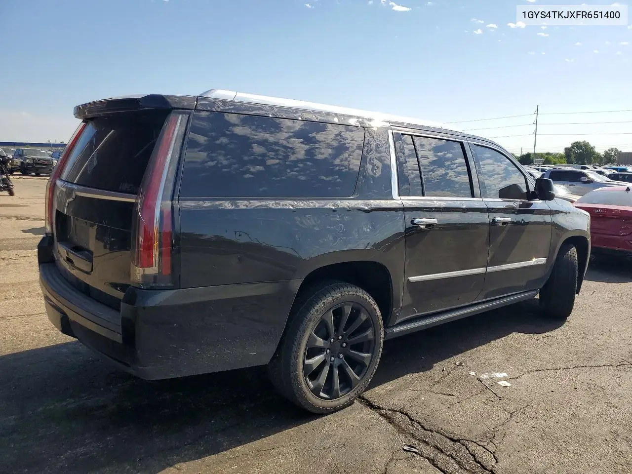 2015 Cadillac Escalade Esv Premium VIN: 1GYS4TKJXFR651400 Lot: 62033516