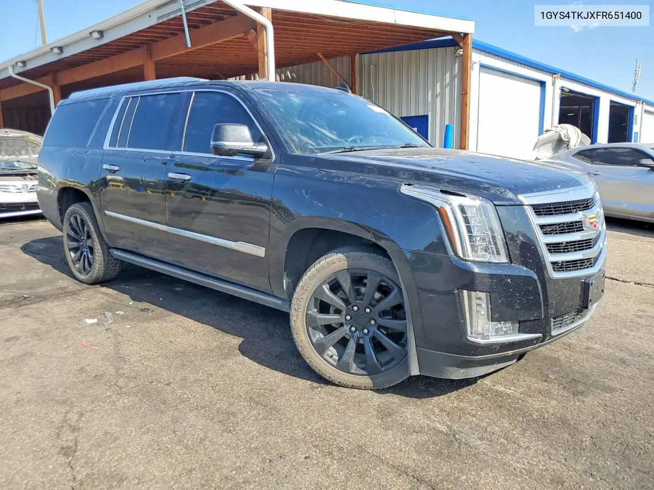 2015 Cadillac Escalade Esv Premium VIN: 1GYS4TKJXFR651400 Lot: 62033516