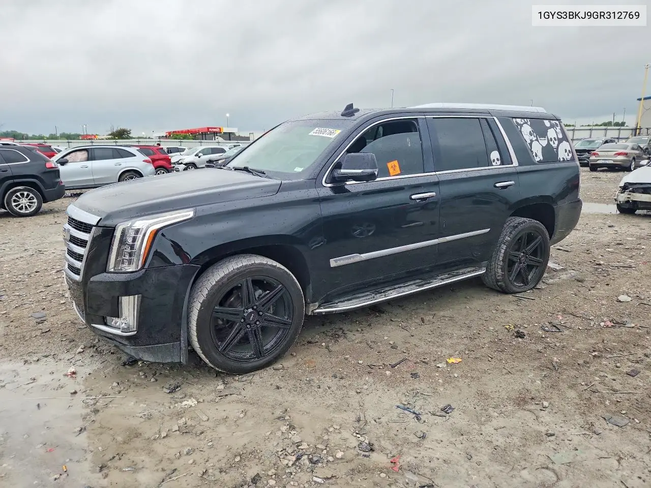 2016 Cadillac Escalade Luxury VIN: 1GYS3BKJ9GR312769 Lot: 55606166