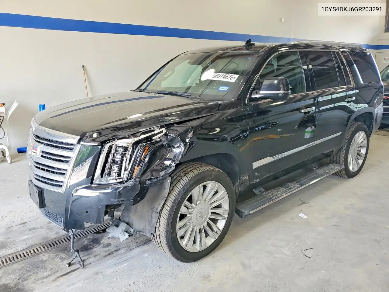 2016 Cadillac Escalade Platinum VIN: 1GYS4DKJ6GR203291 Lot: 58914626