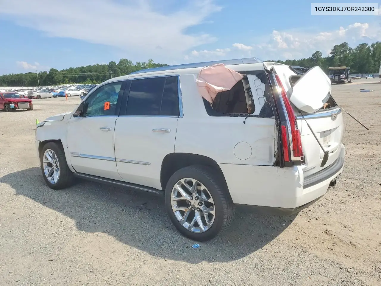 2016 Cadillac Escalade Platinum VIN: 1GYS3DKJ7GR242300 Lot: 59815256
