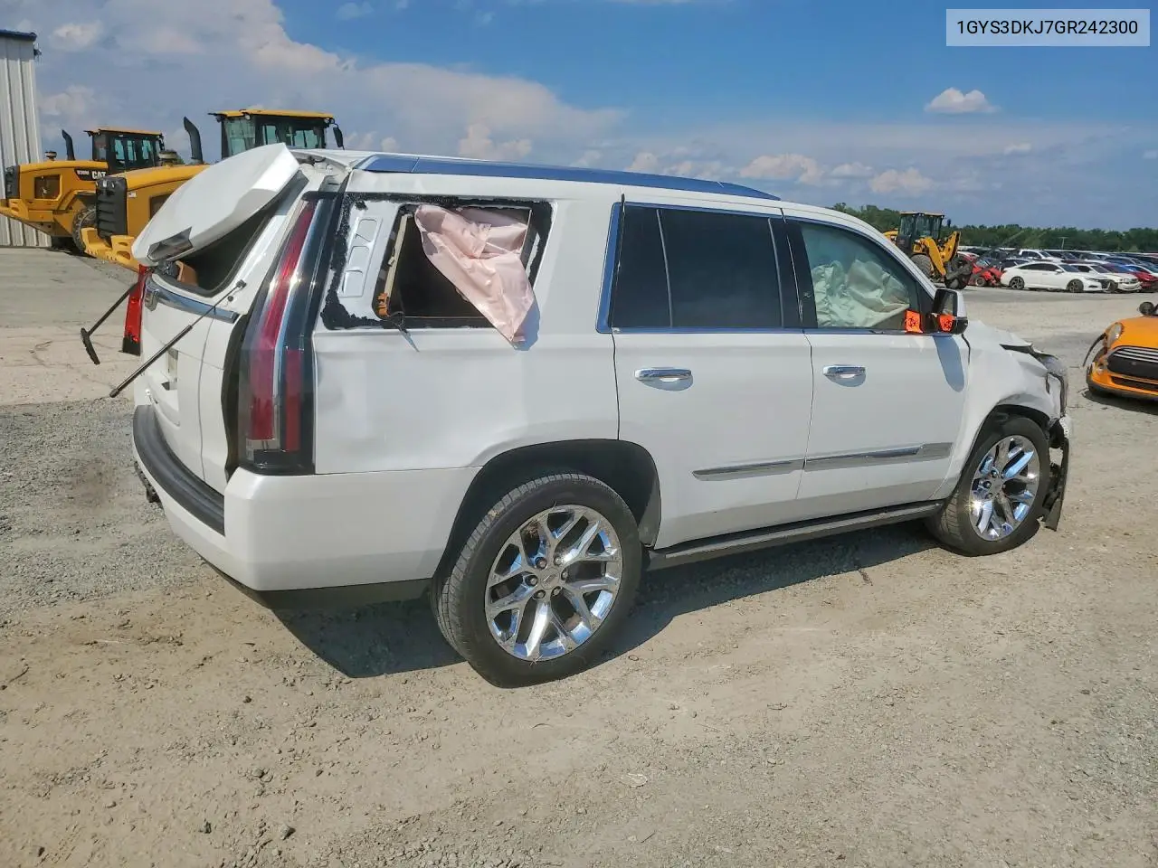 2016 Cadillac Escalade Platinum VIN: 1GYS3DKJ7GR242300 Lot: 59815256