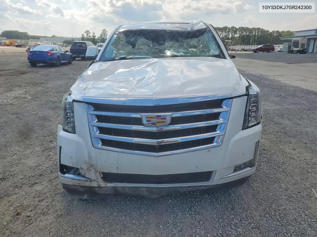 2016 Cadillac Escalade Platinum VIN: 1GYS3DKJ7GR242300 Lot: 59815256