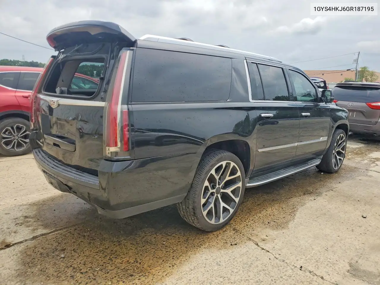 2016 Cadillac Escalade Esv Luxury VIN: 1GYS4HKJ6GR187195 Lot: 60170626