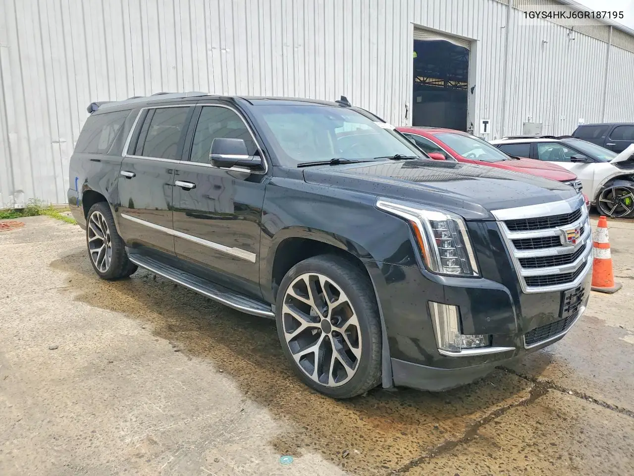 2016 Cadillac Escalade Esv Luxury VIN: 1GYS4HKJ6GR187195 Lot: 60170626