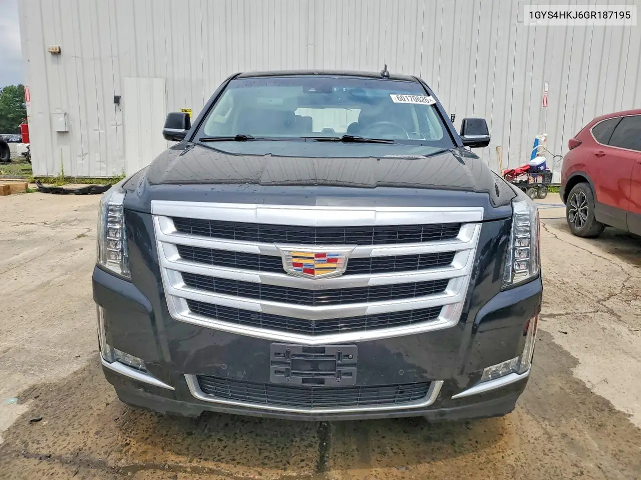 2016 Cadillac Escalade Esv Luxury VIN: 1GYS4HKJ6GR187195 Lot: 60170626