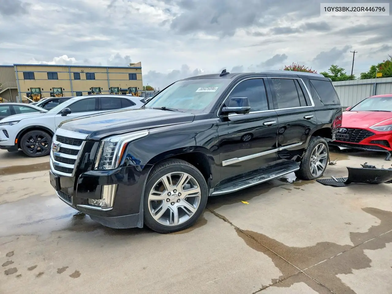 2016 Cadillac Escalade Luxury VIN: 1GYS3BKJ2GR446796 Lot: 60425096