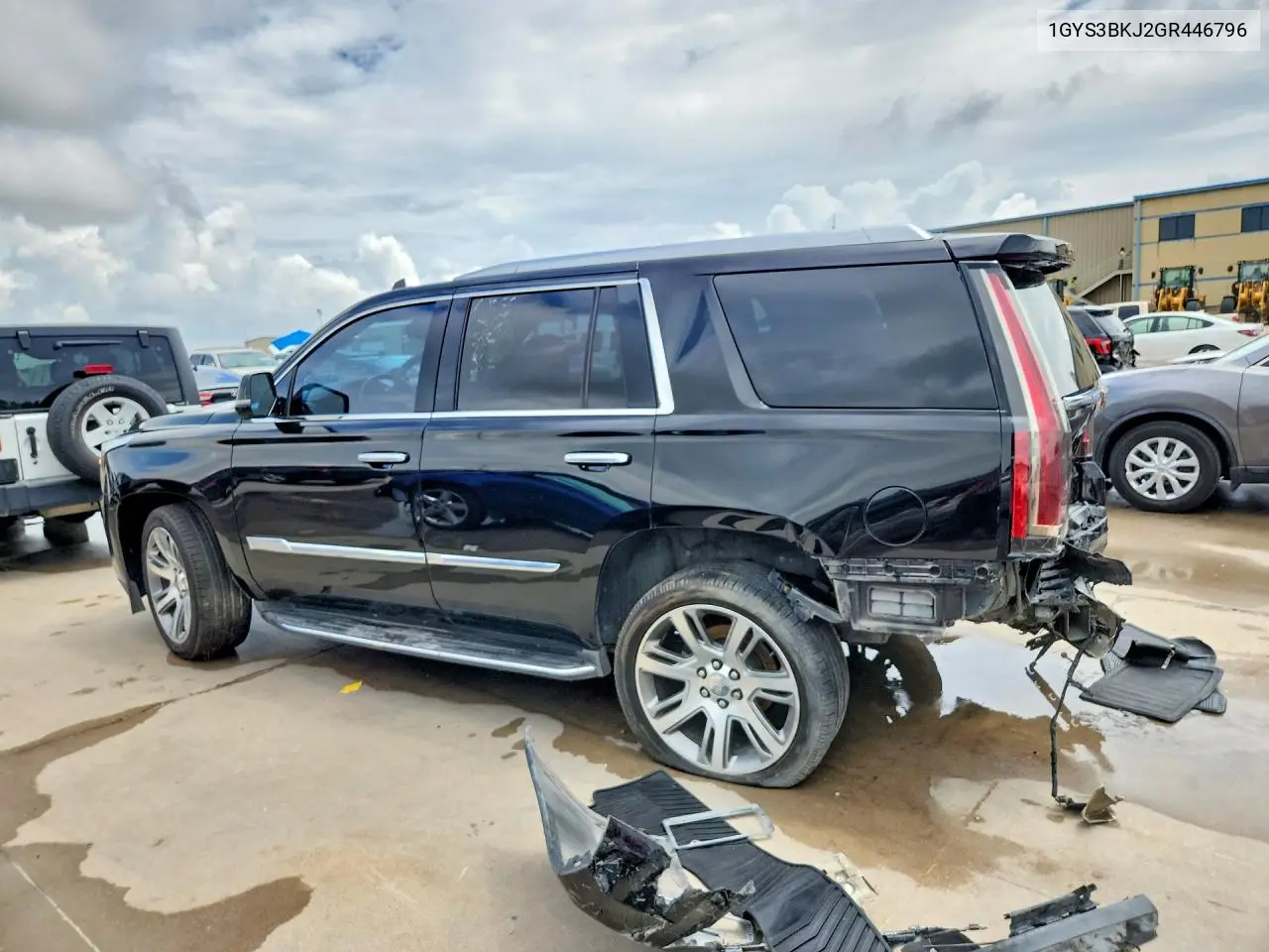 2016 Cadillac Escalade Luxury VIN: 1GYS3BKJ2GR446796 Lot: 60425096