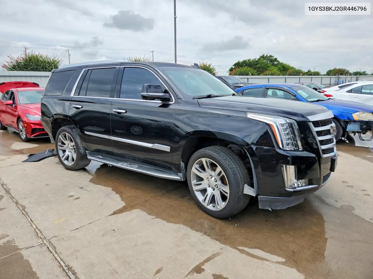2016 Cadillac Escalade Luxury VIN: 1GYS3BKJ2GR446796 Lot: 60425096
