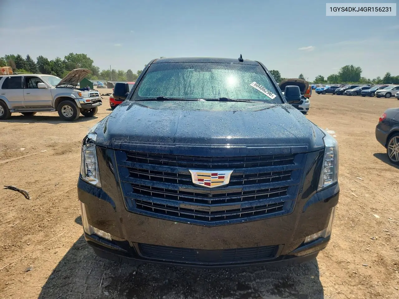 2016 Cadillac Escalade Platinum VIN: 1GYS4DKJ4GR156231 Lot: 60486296