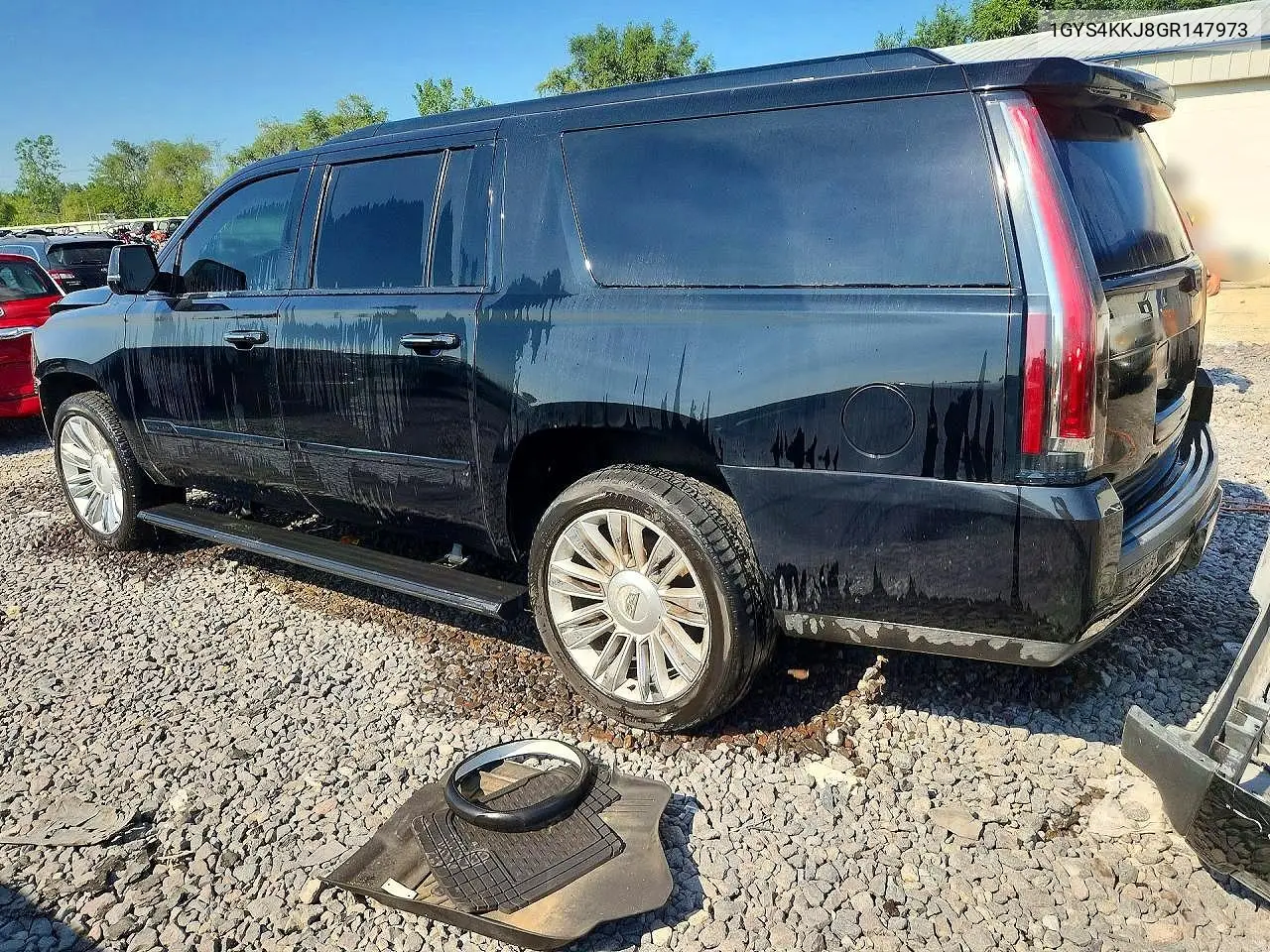 2016 Cadillac Escalade Esv Platinum VIN: 1GYS4KKJ8GR147973 Lot: 60515456