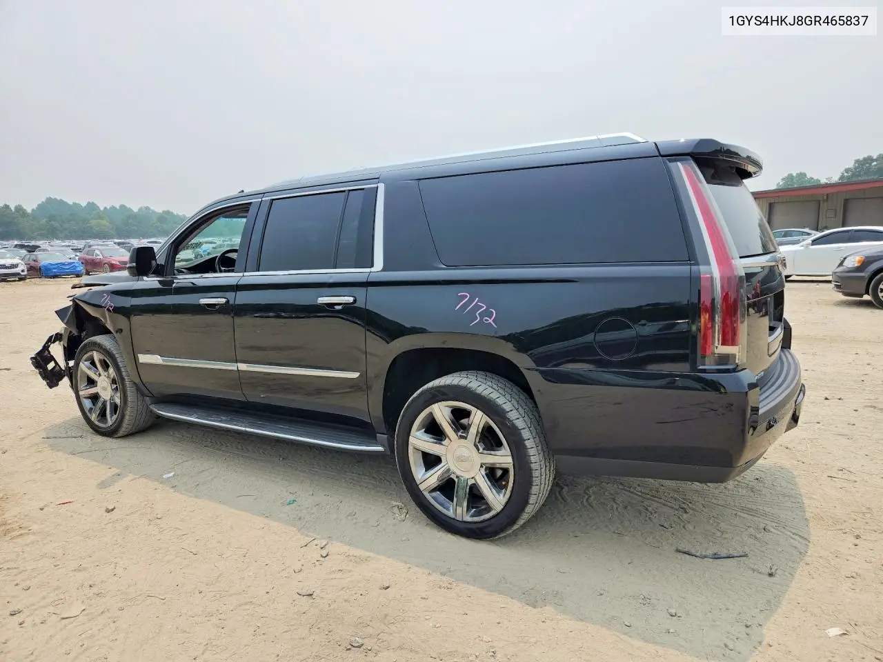 2016 Cadillac Escalade Esv Luxury VIN: 1GYS4HKJ8GR465837 Lot: 60796186