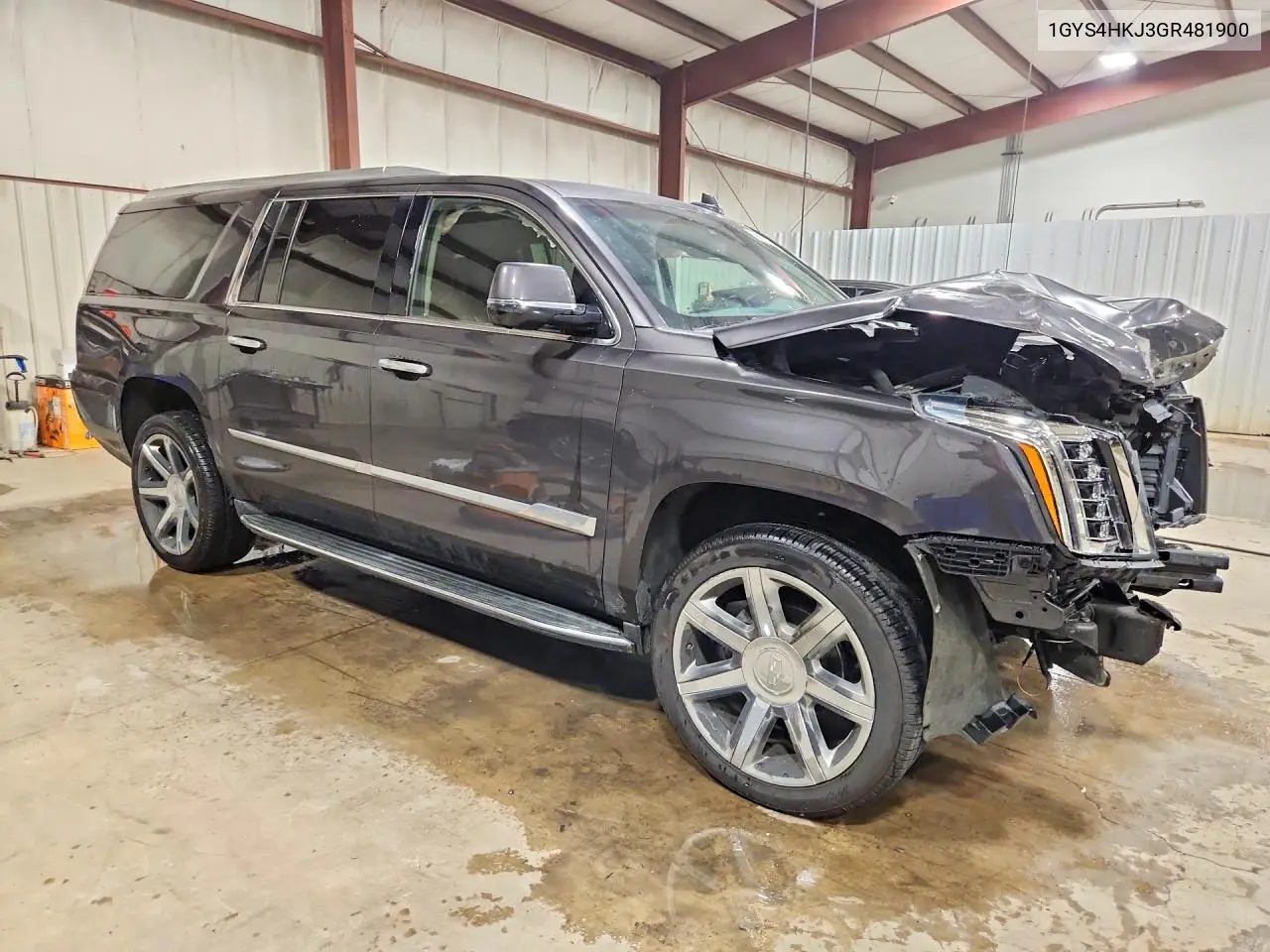 2016 Cadillac Escalade Esv Luxury VIN: 1GYS4HKJ3GR481900 Lot: 60819196