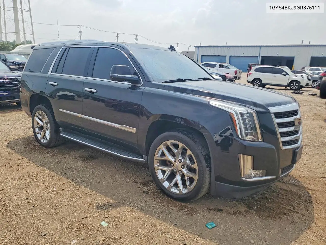 2016 Cadillac Escalade Luxury VIN: 1GYS4BKJ9GR375111 Lot: 60897496