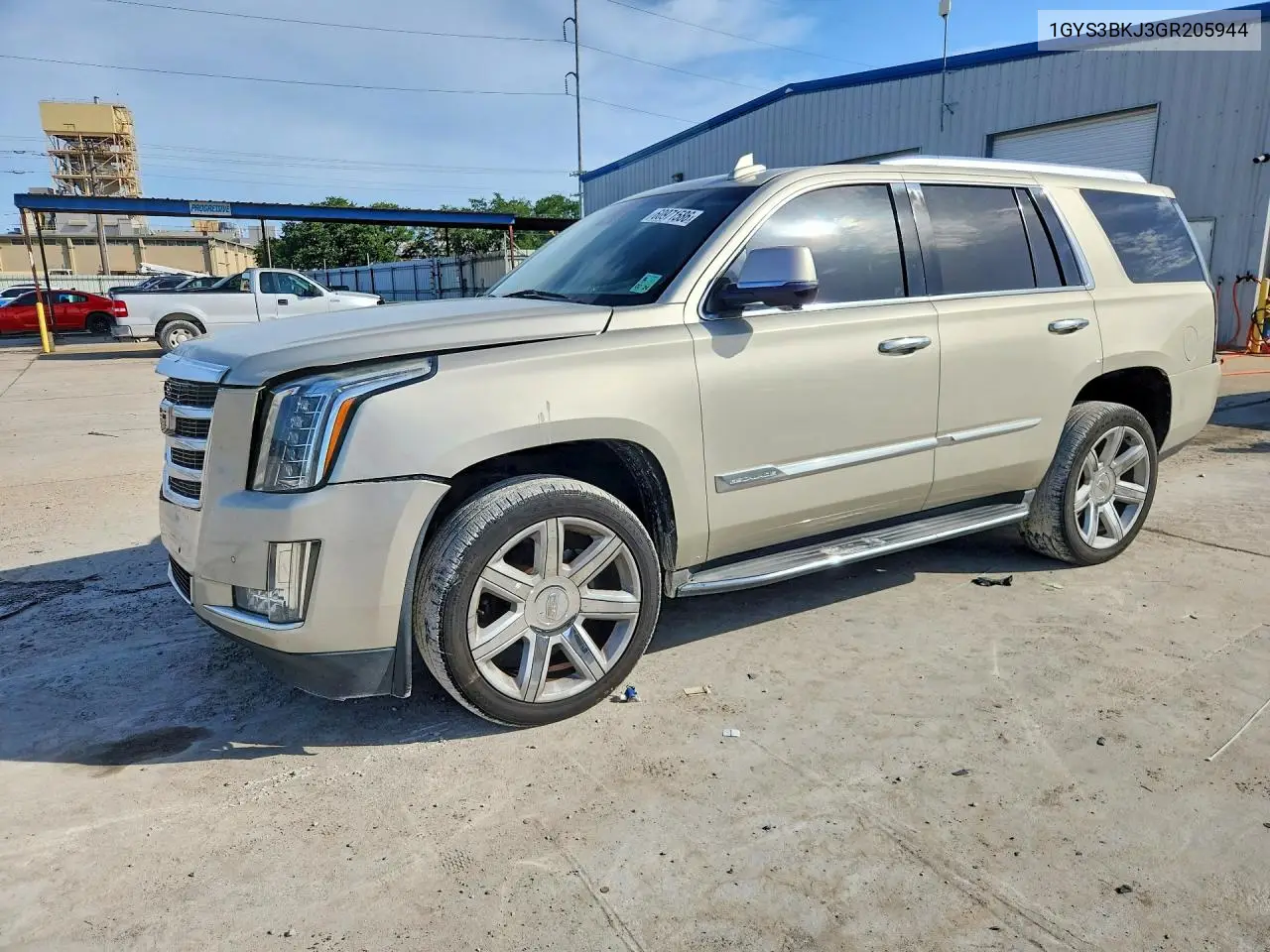 2016 Cadillac Escalade Luxury VIN: 1GYS3BKJ3GR205944 Lot: 60971586