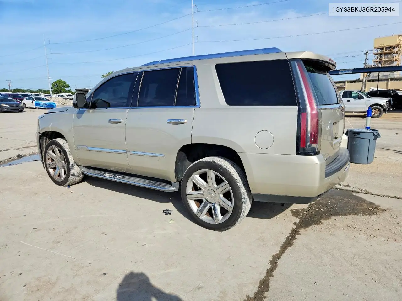 2016 Cadillac Escalade Luxury VIN: 1GYS3BKJ3GR205944 Lot: 60971586