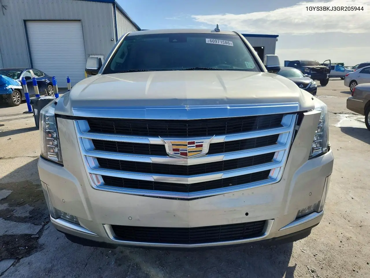 2016 Cadillac Escalade Luxury VIN: 1GYS3BKJ3GR205944 Lot: 60971586
