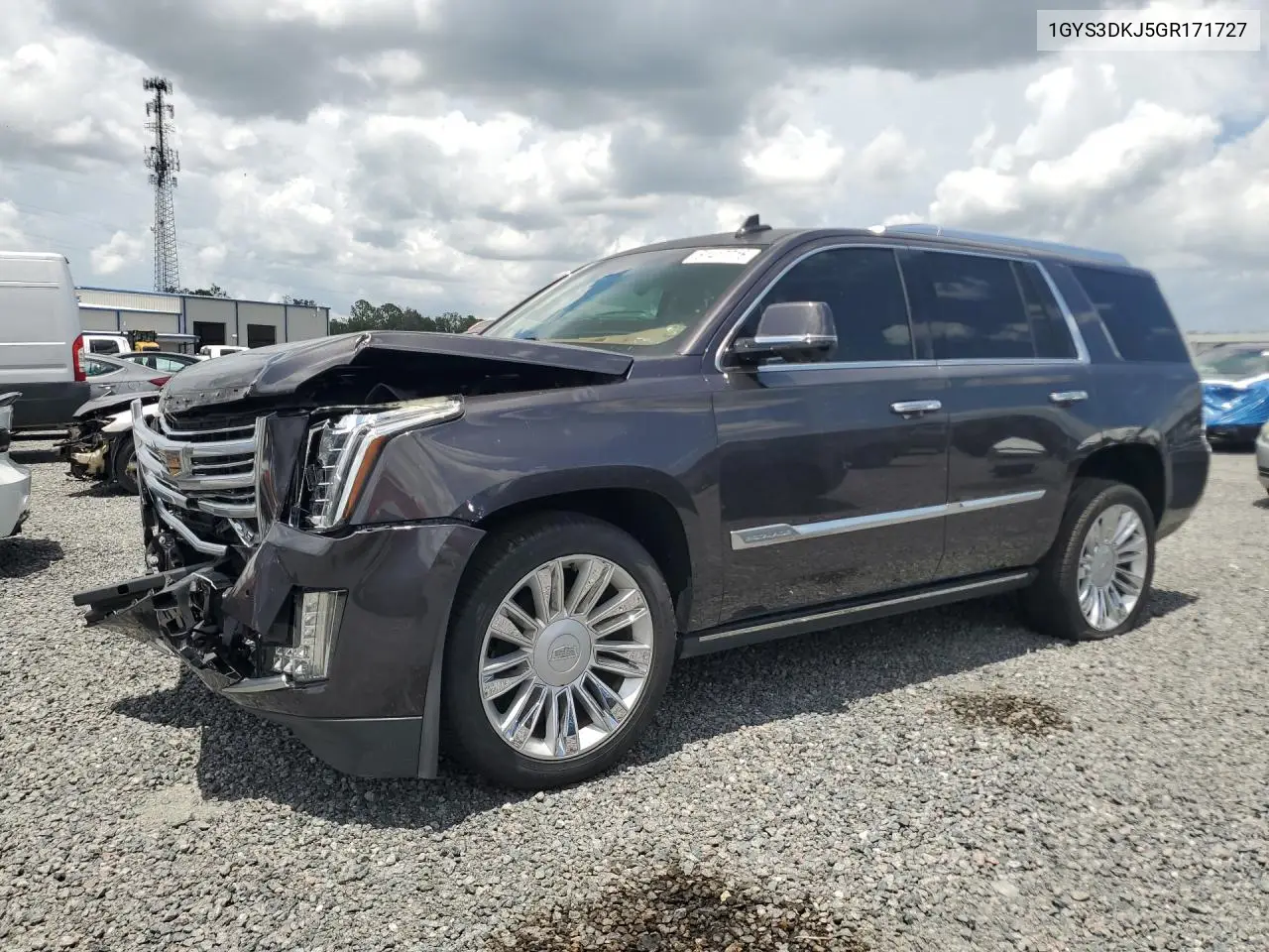 2016 Cadillac Escalade Platinum VIN: 1GYS3DKJ5GR171727 Lot: 61417716