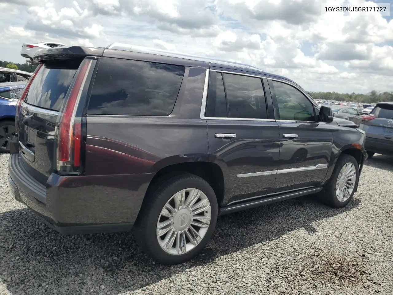 2016 Cadillac Escalade Platinum VIN: 1GYS3DKJ5GR171727 Lot: 61417716