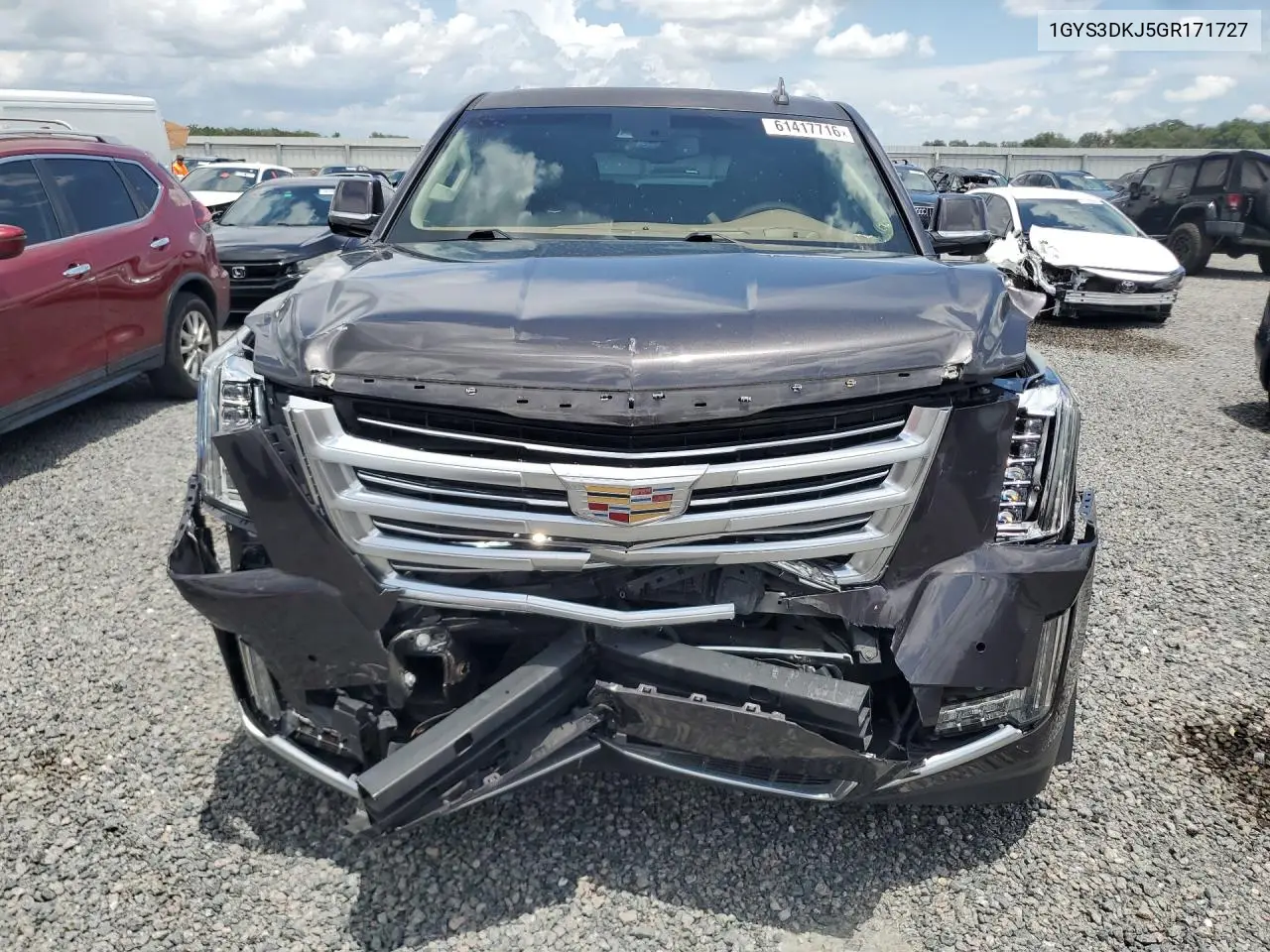 2016 Cadillac Escalade Platinum VIN: 1GYS3DKJ5GR171727 Lot: 61417716