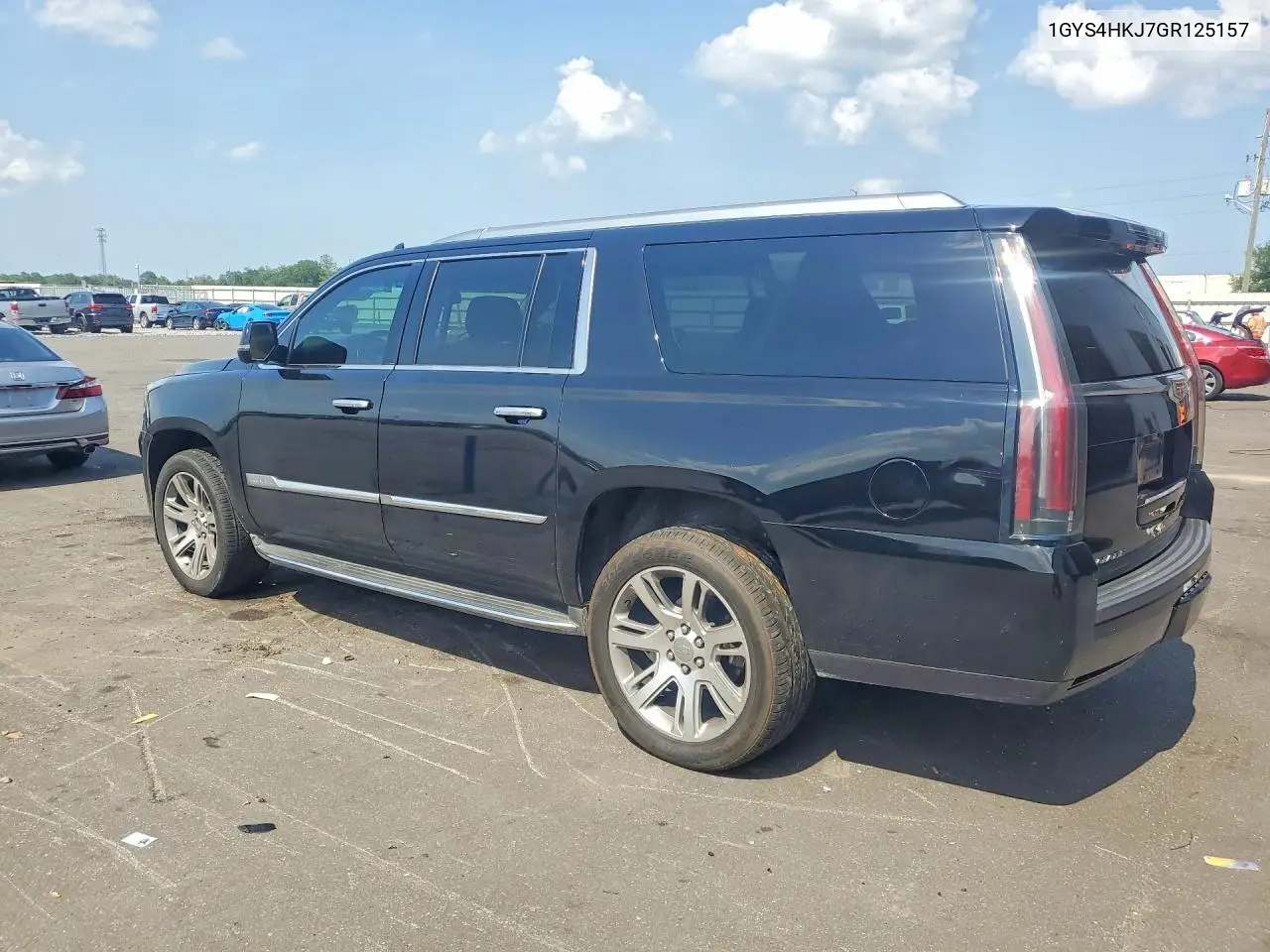 2016 Cadillac Escalade Esv Luxury VIN: 1GYS4HKJ7GR125157 Lot: 61602566