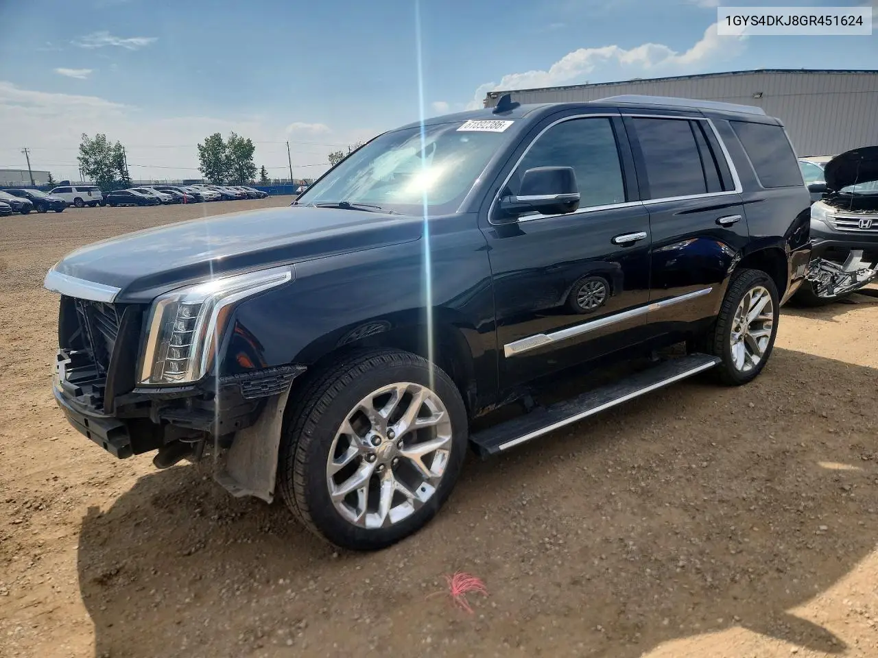 2016 Cadillac Escalade Platinum VIN: 1GYS4DKJ8GR451624 Lot: 61892386