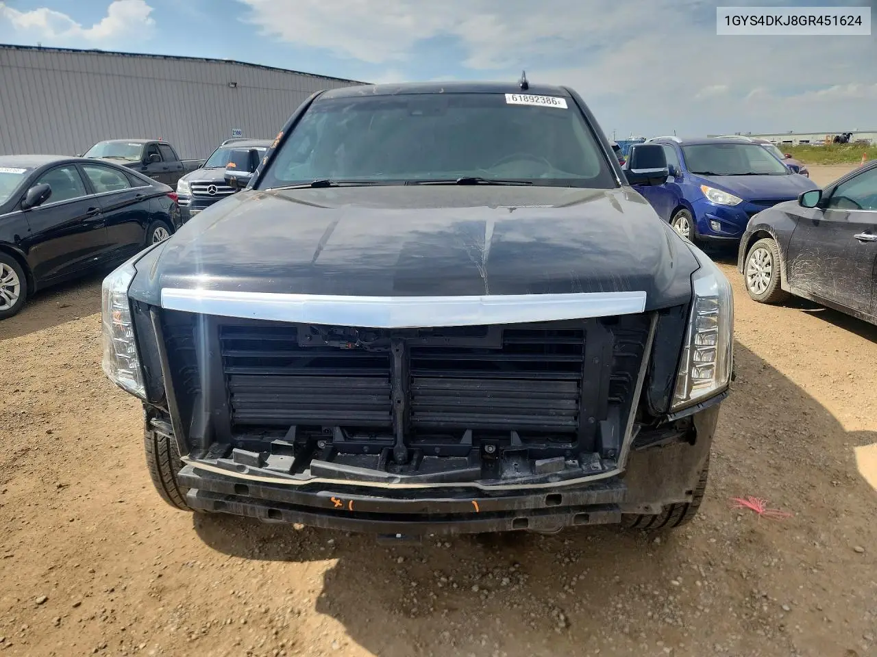 2016 Cadillac Escalade Platinum VIN: 1GYS4DKJ8GR451624 Lot: 61892386