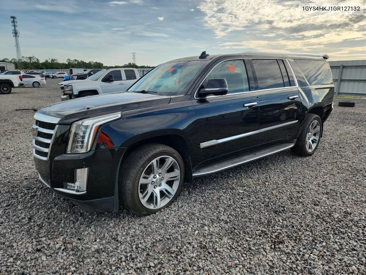 2016 Cadillac Escalade Esv Luxury VIN: 1GYS4HKJ1GR127132 Lot: 85990045