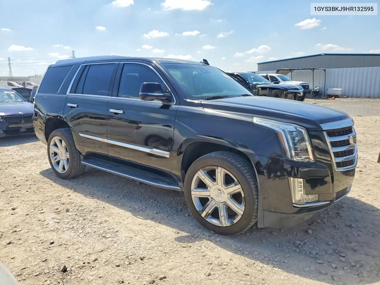 1GYS3BKJ9HR132595 2017 Cadillac Escalade Luxury