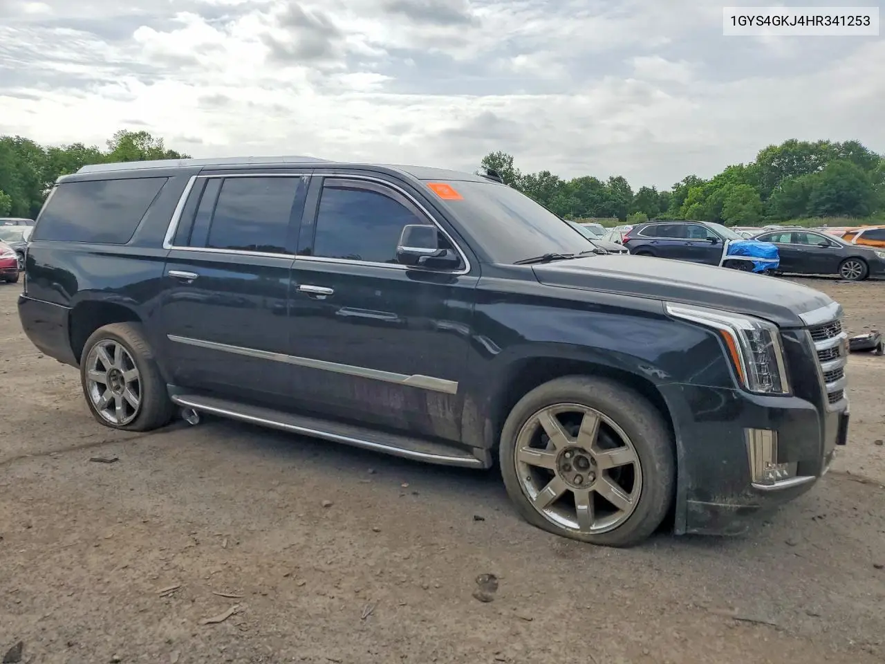 2017 Cadillac Escalade Esv VIN: 1GYS4GKJ4HR341253 Lot: 56510096