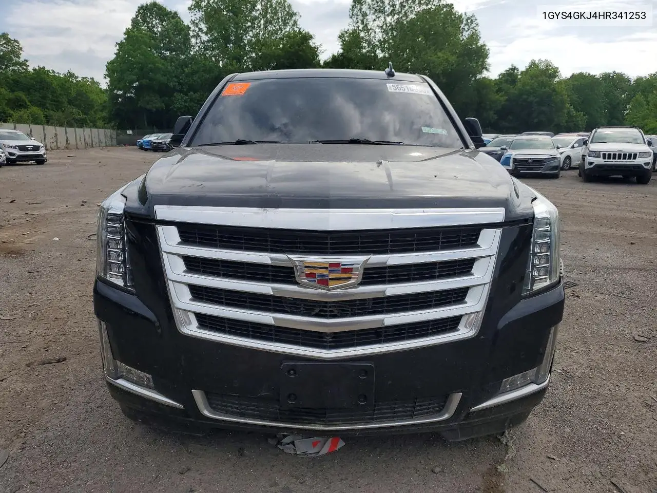 2017 Cadillac Escalade Esv VIN: 1GYS4GKJ4HR341253 Lot: 56510096
