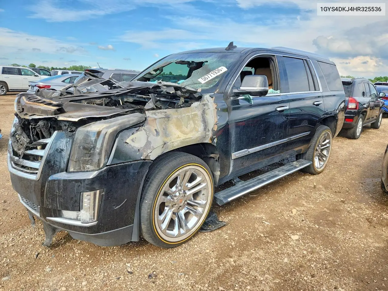 2017 Cadillac Escalade Platinum VIN: 1GYS4DKJ4HR325536 Lot: 56771936