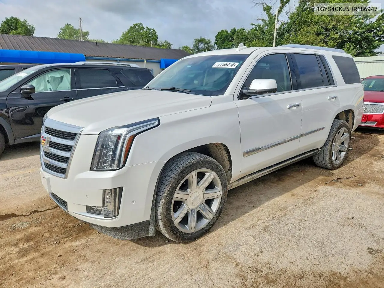 2017 Cadillac Escalade Premium Luxury VIN: 1GYS4CKJ5HR186947 Lot: 57256406