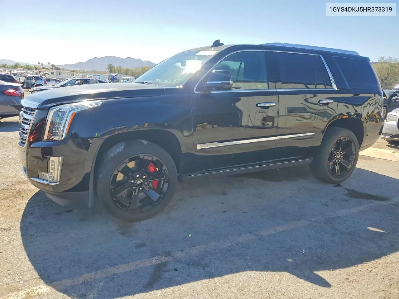 2017 Cadillac Escalade Platinum VIN: 1GYS4DKJ5HR373319 Lot: 58042196