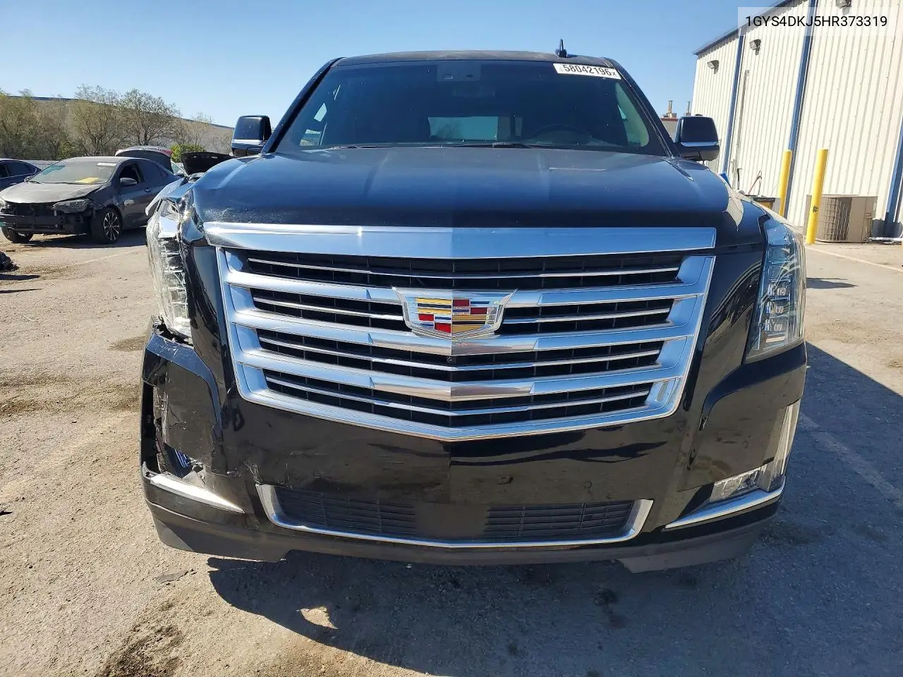 2017 Cadillac Escalade Platinum VIN: 1GYS4DKJ5HR373319 Lot: 58042196