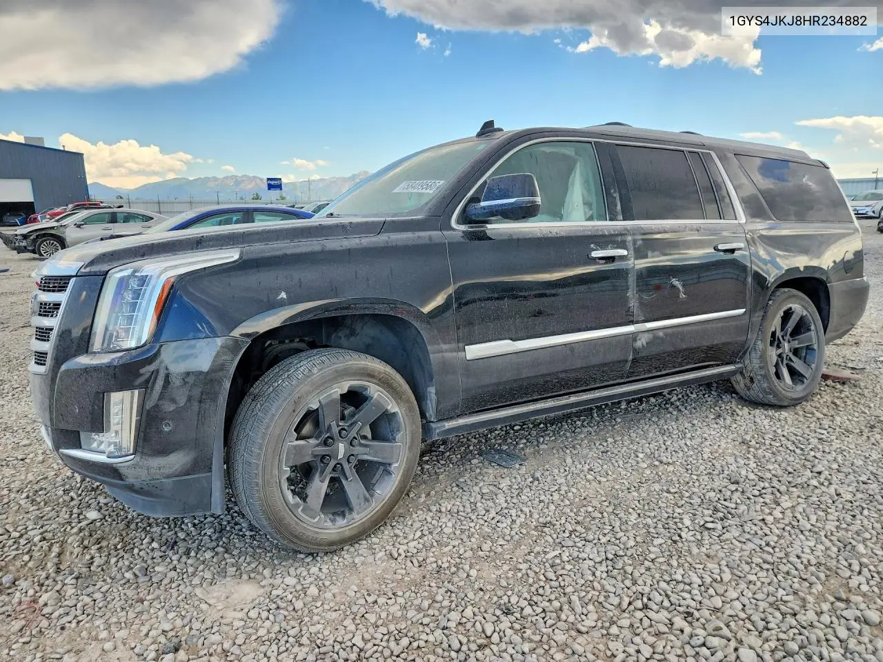 2017 Cadillac Escalade Esv Premium Luxury VIN: 1GYS4JKJ8HR234882 Lot: 58489586