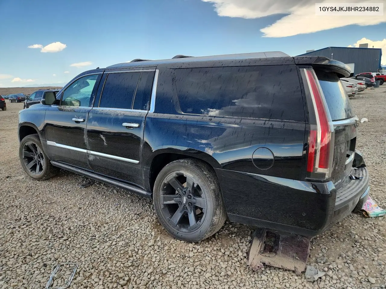 2017 Cadillac Escalade Esv Premium Luxury VIN: 1GYS4JKJ8HR234882 Lot: 58489586