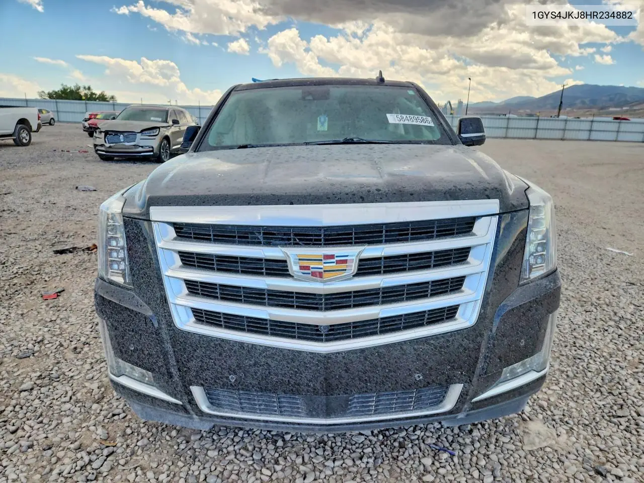 2017 Cadillac Escalade Esv Premium Luxury VIN: 1GYS4JKJ8HR234882 Lot: 58489586
