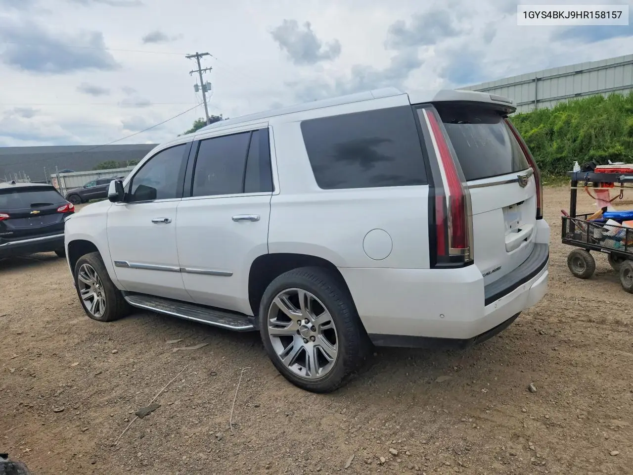 2017 Cadillac Escalade 4Wd Luxury VIN: 1GYS4BKJ9HR158157 Lot: 58599236