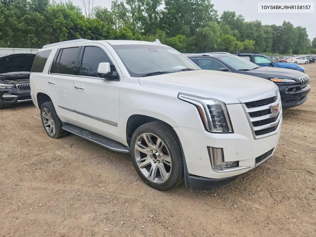 2017 Cadillac Escalade 4Wd Luxury VIN: 1GYS4BKJ9HR158157 Lot: 58599236