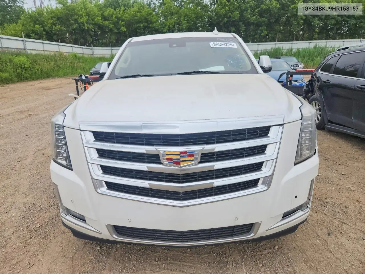 2017 Cadillac Escalade 4Wd Luxury VIN: 1GYS4BKJ9HR158157 Lot: 58599236