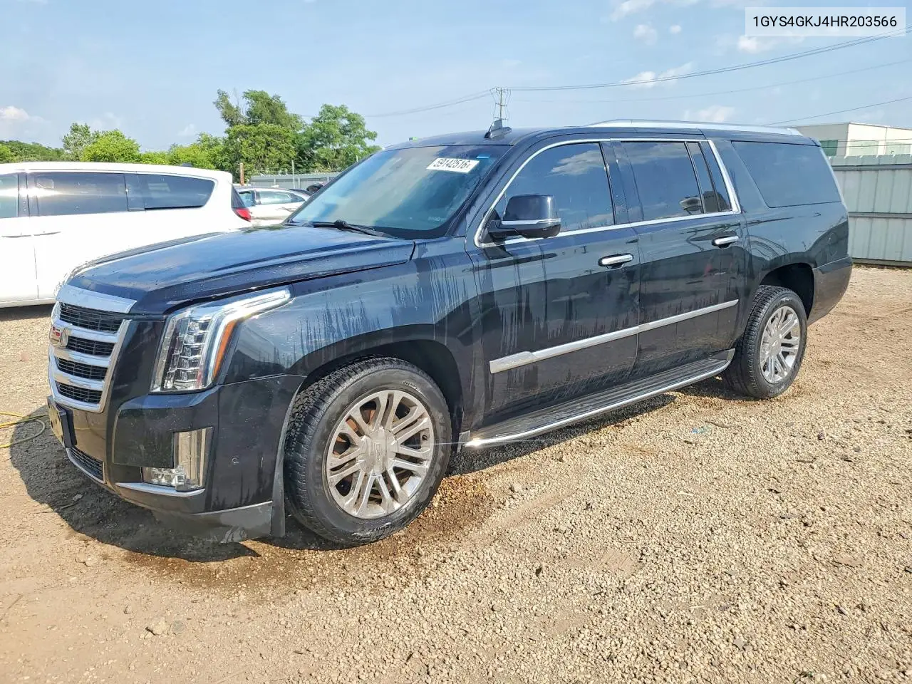 2017 Cadillac Escalade Esv VIN: 1GYS4GKJ4HR203566 Lot: 59142516