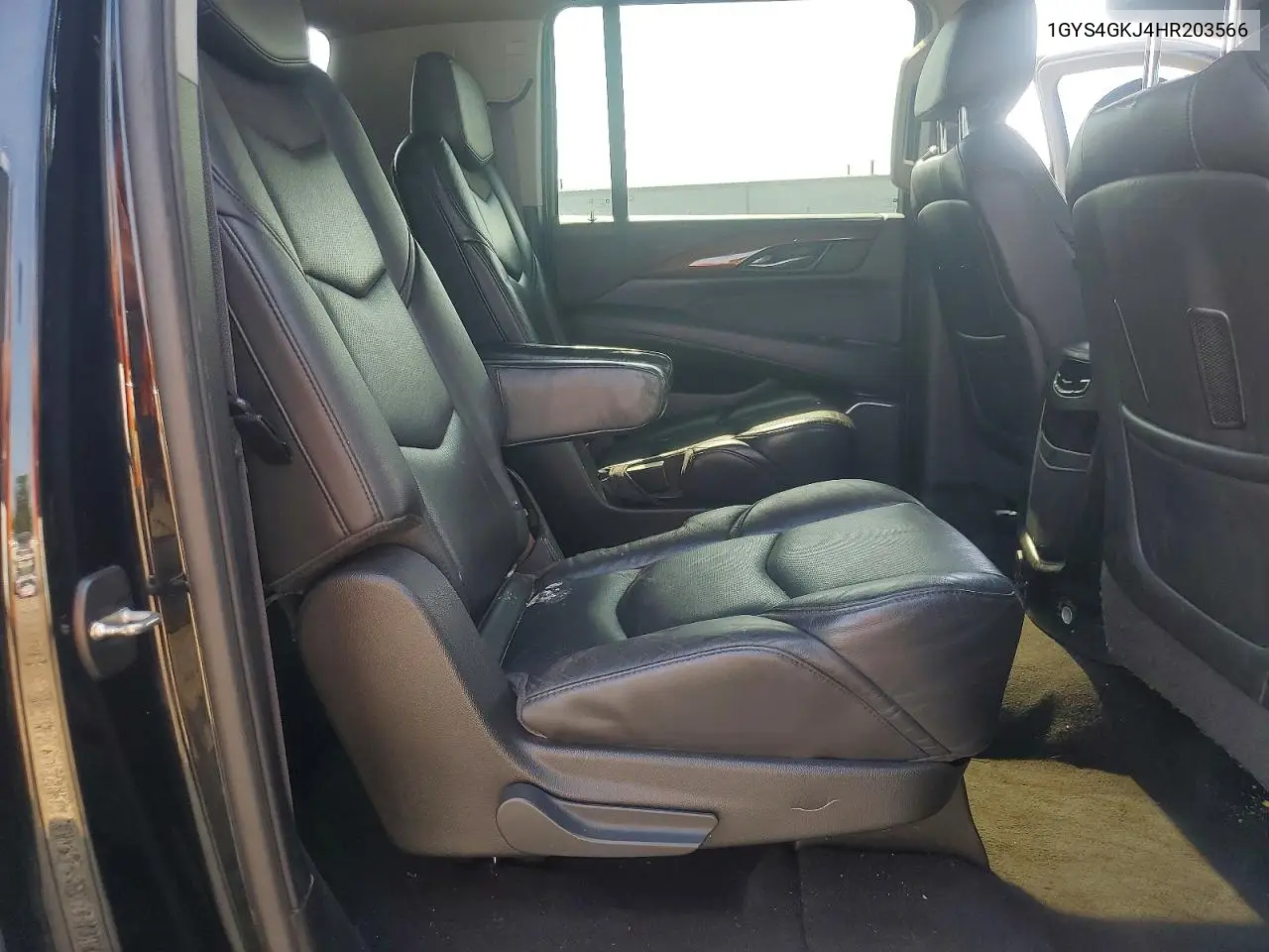 2017 Cadillac Escalade Esv VIN: 1GYS4GKJ4HR203566 Lot: 59142516