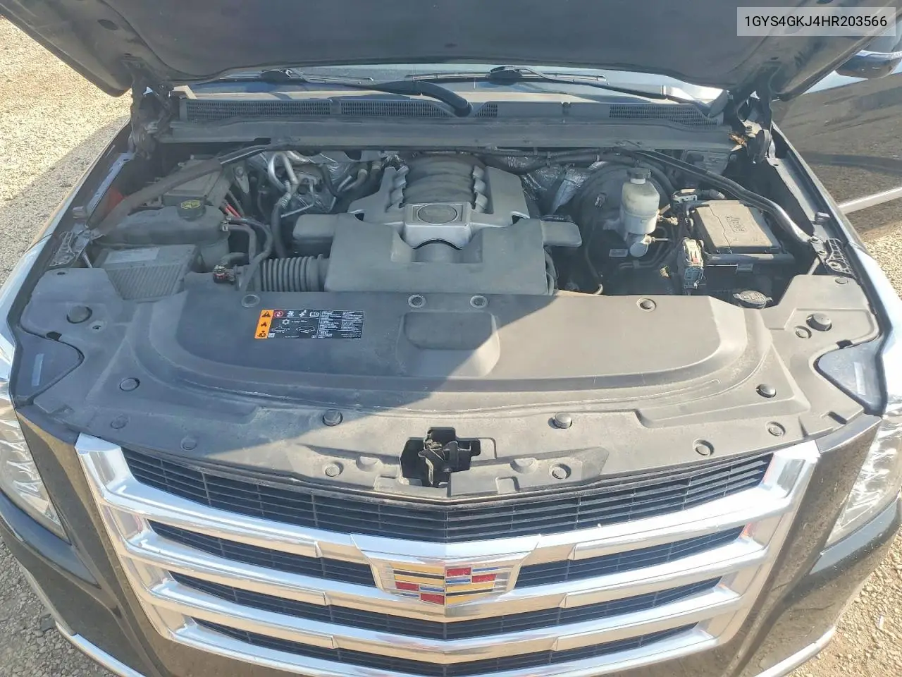 2017 Cadillac Escalade Esv VIN: 1GYS4GKJ4HR203566 Lot: 59142516