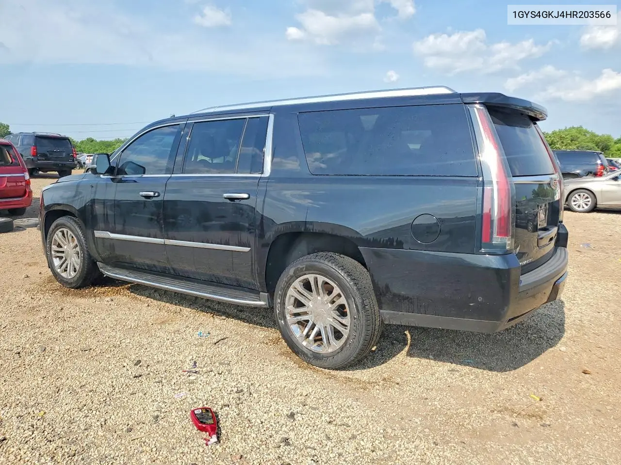 2017 Cadillac Escalade Esv VIN: 1GYS4GKJ4HR203566 Lot: 59142516